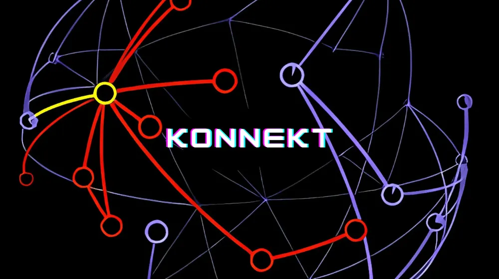 Play Konnekt game online - connect matching blocks in a colorful logic puzzle game interface | Pokoo Games
