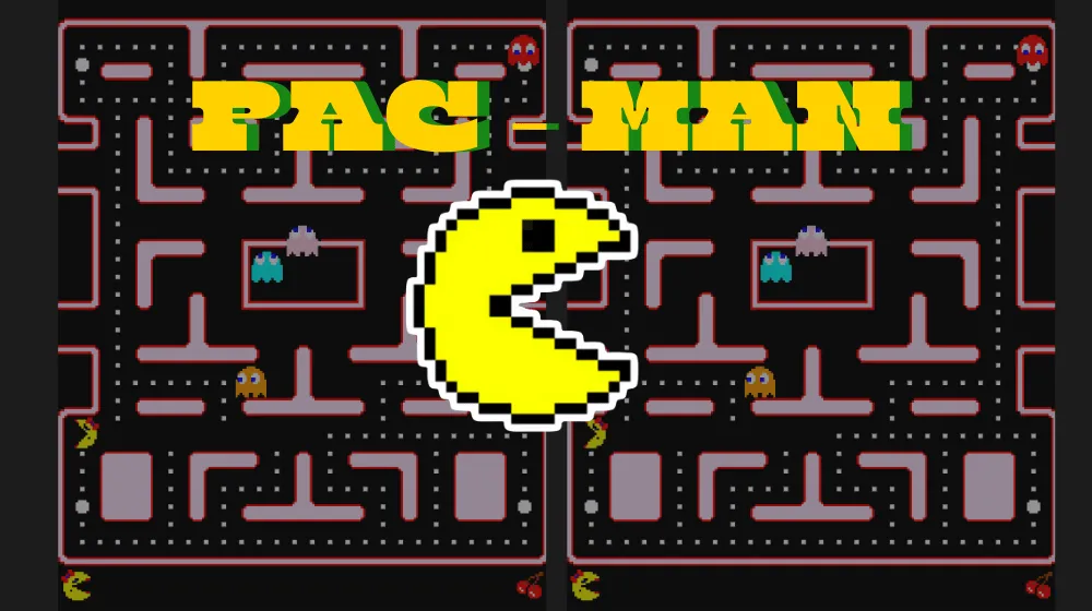 Play classic Pac-Man arcade game online – guide Pac-Man through mazes, eat pellets and avoid ghosts | Pokoo Games
